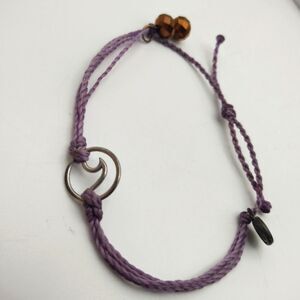 Pura vida‎ Purple twine bracelet